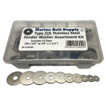 Stainless Washer Assortment Kits